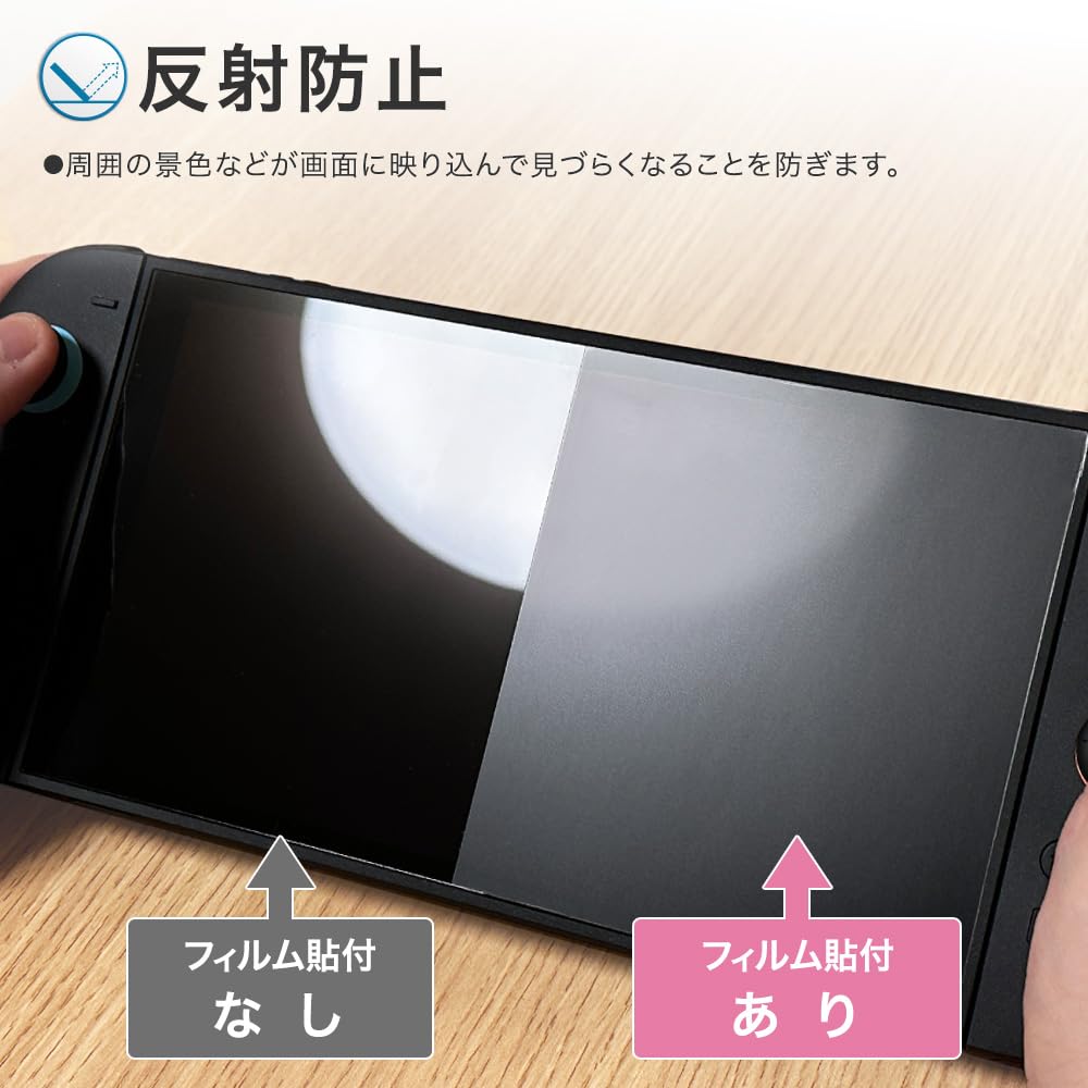 Amazon.co.jp: アスデック Switch 2用 保護フィルム ギラつき抑制